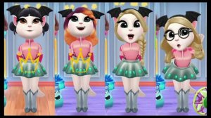 My Talking Angela 2😍 vs Talking Tom Friends Squid Game Do Re Mi Fa Sol COMPILATION🎼