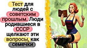 Интересный Тест на знание основных блюд времени СССР в новогодние праздники