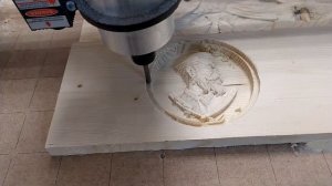 Эксклюзивный логотип для барбершопа на станке ЧПУ. Cnc router