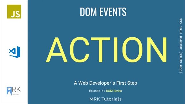 DOM Events with JavaScript | DOM Crash Course | JavaScript DOM Tutorial