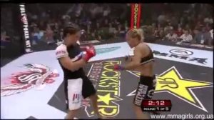 Джина Карано vs Кристиани Сантос (Женские Бои Без Правил)