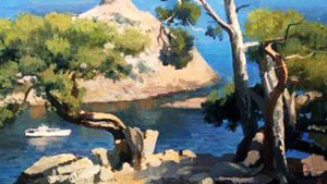 Летние пейзажи художника Дмитрия Самодранова