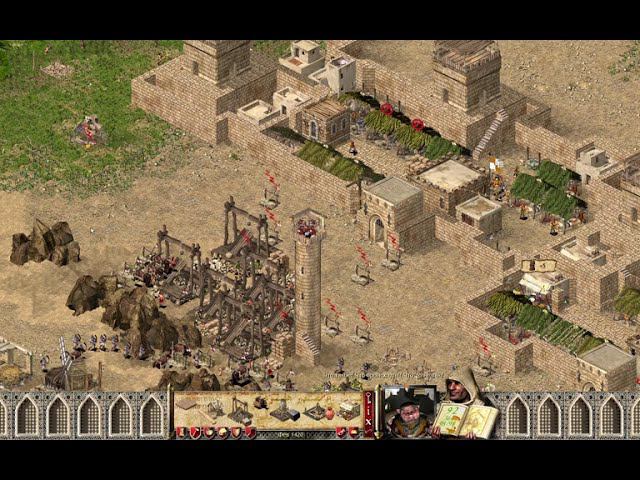 Stronghold. Прохождение Стронхолд. Карта №28 Пристанище смотреть онлайн