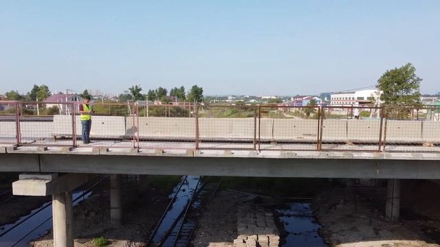 Капитальный ремонт путепровода через ул. Загородная - ул. Северная смотреть онлайн