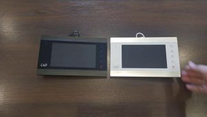 Обзор видеодомофона CMD-VD74MK в белом и черном корпусе