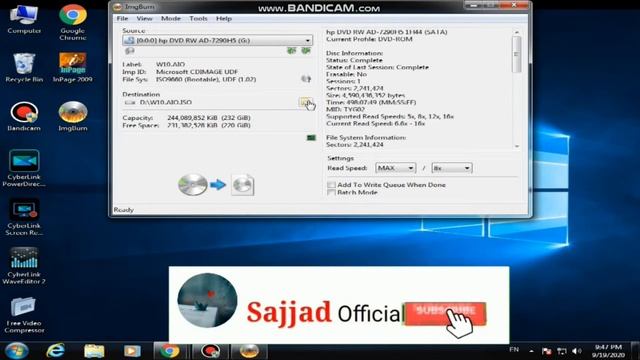 How to Convert A DVD To ISO Format Windows 10 l Windows 7 l Windows 8 l New Latest Video l 2020 смотреть онлайн