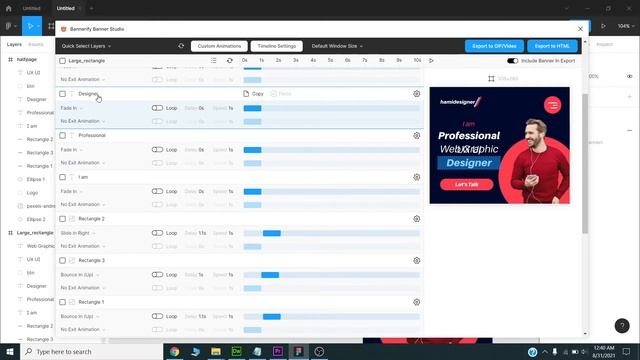 HTML 5 Animated Banner Ad Design In Figma | Google Ads смотреть онлайн