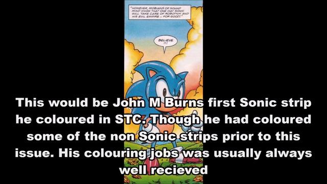 Evolution of Sonic The Hedgehog in Sonic The Comic audio version Part 1