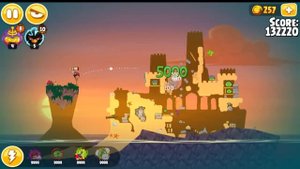 Angry Birds Seasons The Pig Days All levels part 4
