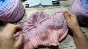 Вяжу и получаю огромное удовольствие. Туника спицами без швов.