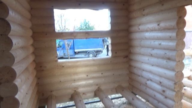 Сруб Дома с Баней 6.0х9.0м. полтора этажа с крышей "Энколово". Цена в СПб 915.401 руб.
