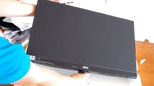 AOC i2369V IPS VGA DVI unboxing