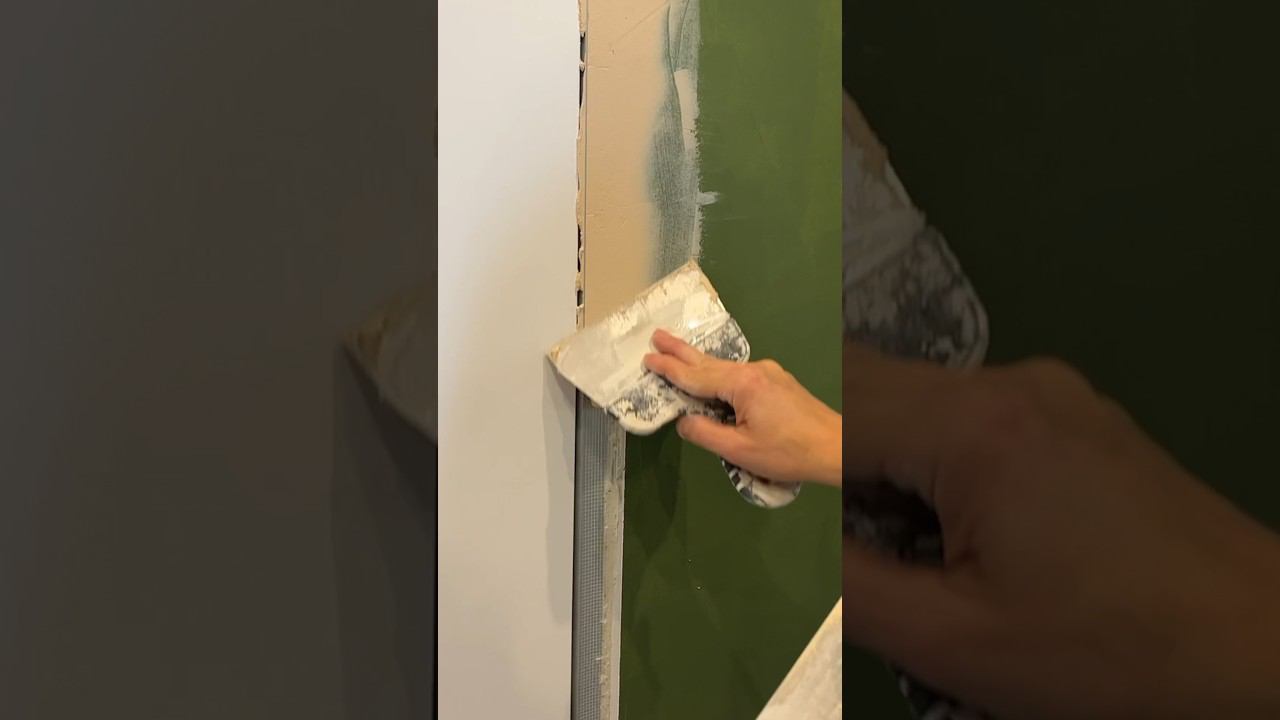 Неправильная шпаклевка швов. Повторять не рекомендую. #ремонтдома #ремонтсвоимируками #ремонт #diy смотреть онлайн
