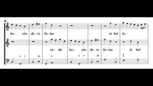 Ad arma, o spiritus (I. Leonarda) Score Animation