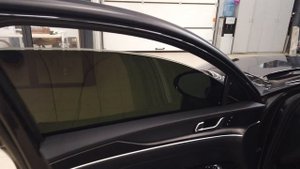 Работа Автоматической тонировки от #DoubleTint (в 2 стекла) на Киа К5.