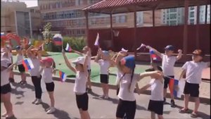 Спортивный флешмоб "Вперед, Россия!" (2020)