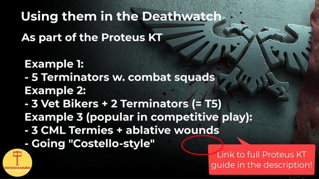 Terminators, the Deathwatch and you - tactics for 9th edition смотреть онлайн