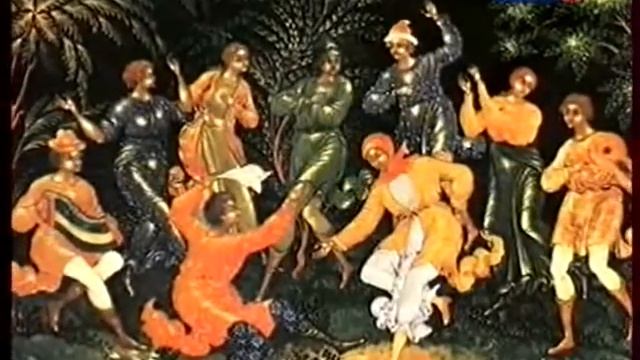 Лаковая миниатюра Палех