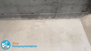 Монтаж мультисистемы и отдельного кондиционера в ЖК «Одиссей»