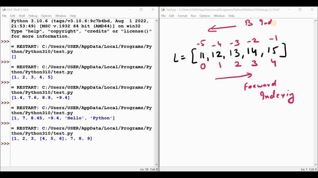 Concepts Of List in Python | Video by Kushagra Sharma #python #strings