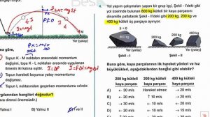 345 AYT FİZİK - İtme Momentum ( Günlük Hayat Uygulamaları #1#)