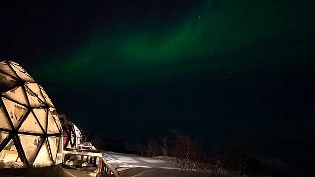 Aurora Village Video Аврора Вилладж Видео Северное Сияние #аврора #aurora #nortnernlights #мурманск