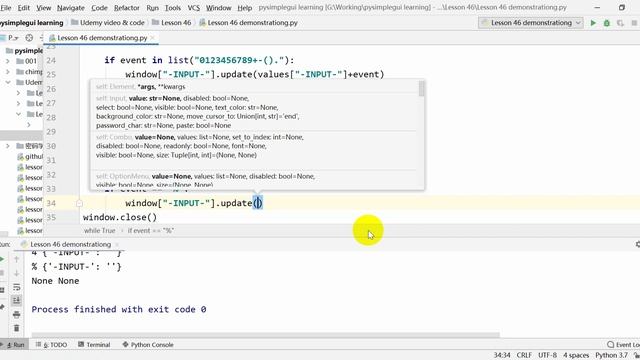 Python GUI with PySimpleGUI - easy learn 46