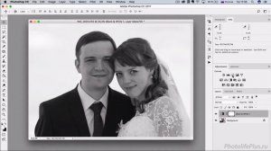 Как сделать красивую черно-белую фотографию в Adobe Photoshop?