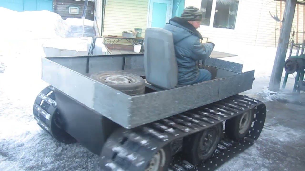 ТРАКТОР СВОИМИ РУКАМИ. Такого я еще не видел!!! смотреть онлайн