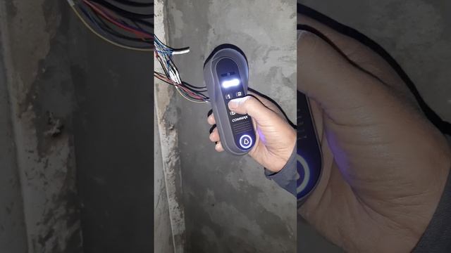 Commax вызывная DRS 4CPNK панель домофона подключения и настройка паролей смотреть онлайн