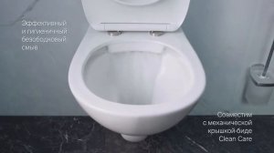 Подвесной унитаз AM.PM Sense C741700SC с сиденьем Soft Close - обзор