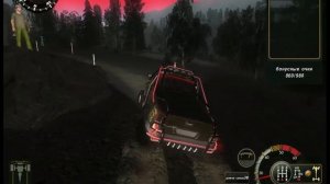 Steering Wheel Gameplay - UAZ 4x4 in Four-wheel Drive