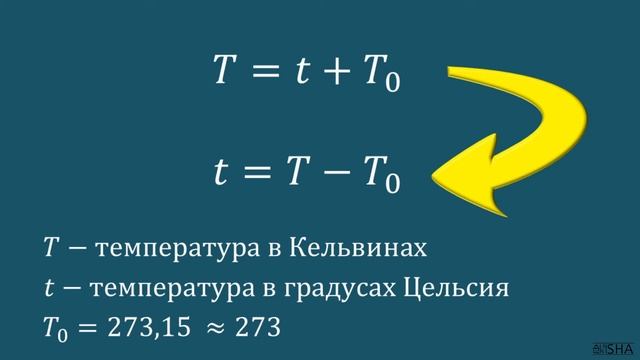 ? Как ⁉ перевести градусы ☀ Цельсия ⦑ oC ⦒ в ❄ Кельвин ⦑ K ⦒ и наоборот ❗