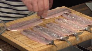 Сельдь в уксусной заливке