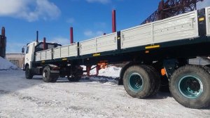 Полуприцеп Маз. Переоборудован под вездеход.