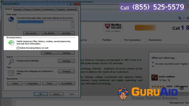 How to Delete Browsing History Automatically on Internet Explorer - GuruAid смотреть онлайн