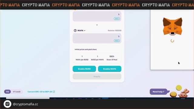 СОЗДАЕМ СВОЙ ТОКЕН и ДОБАВЛЯМ НА БИРЖУ PANCAKE! - Своя Криптовалюта за ~1$