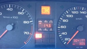 AUDI 100 C4 2.0 AAE 1991 - Звук выхлопа (пердёж)