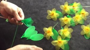 DIY Nylon Stocking Flower