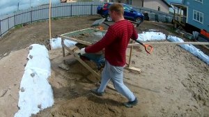 Легкий способ просеять песок - монолитная плита