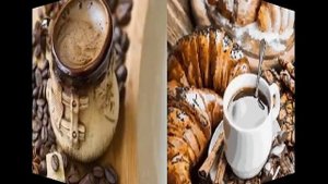 Кофе с каплями дождя?☕️