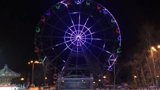 Подсветка колеса обозрения смотреть онлайн