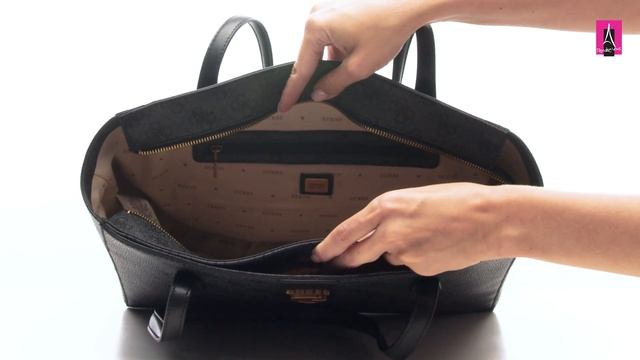 Видеообзор I Женская сумка тоут GUESS ROSSANA SOCIETY TOTE 3033392 смотреть онлайн