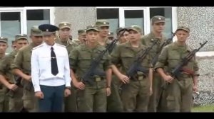 Вручение знамени в/ч 16788