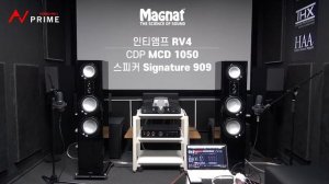 Highway Tune, Greta Van Fleet, 마그낫 Magnat MCR 1050 CDP + RV4 Amp. 그리고 Signature 909 speaker