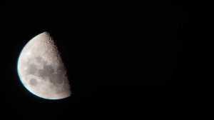 Луна в телескоп Тал-1 (Мицар )