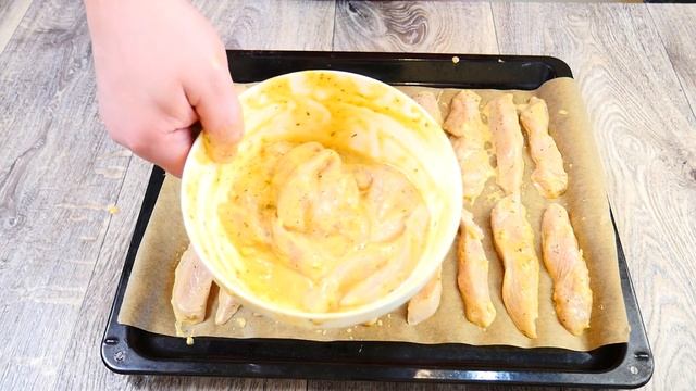 Куриная грудка в медово-горчичном маринаде - Новогодний стол 2022 смотреть онлайн