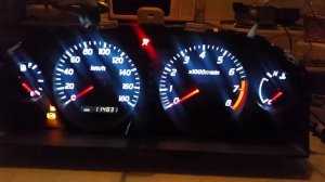 Nissan Wingroad панель приборов