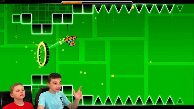 ТАКОГО ВЕЗЕНИЯ В GEOMETRY DASH ЕЩЁ НЕ БЫЛО ? ПРОШЁЛ 3 УРОВНЯ С ПЕРВОЙ ПОПЫТКИ! смотреть онлайн