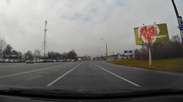 Въезд на таможню Брест-Тересполь. День. смотреть онлайн